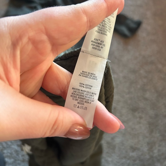 Aerie | Green Pool To Party 100% Cotton Gauzy Matching Set M/XL - Picture 8 of 8